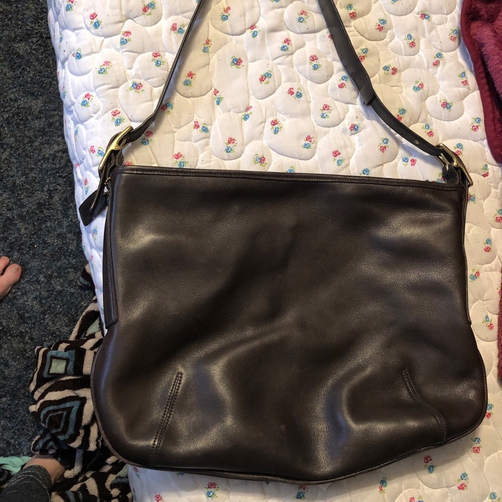 Vintage Coach leather purse